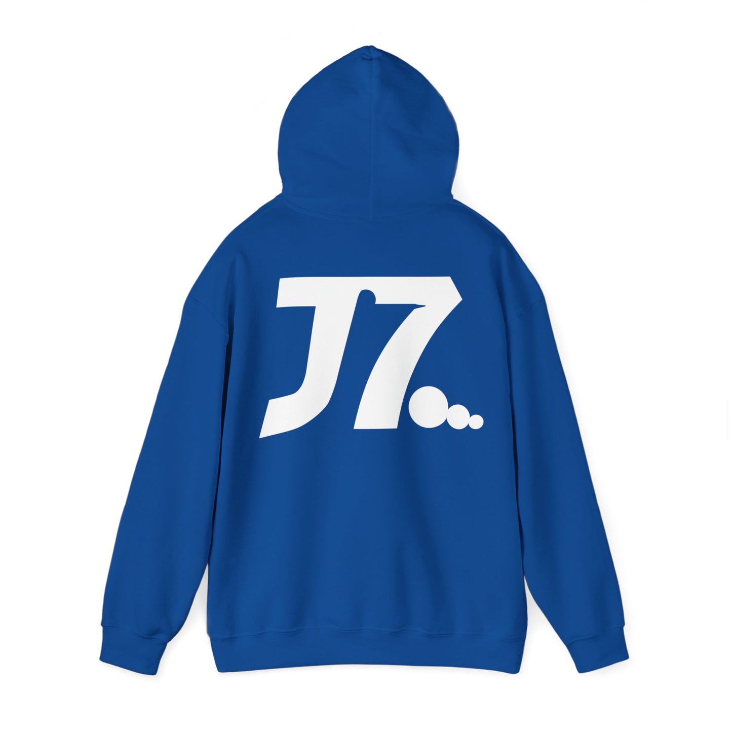 j7 hoodie blue-white